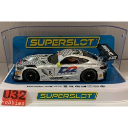 SLOT CAR SCX SUPERSLOT H4496 MERCEDES -AMG -8 RAM RACING D2 SCALEXTRIC UK