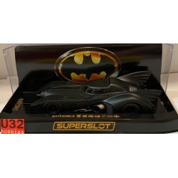 SLOT CAR SCX SUPERSLOT H4492 BATMOBILE BATMAN 1989 SCALEXTRIC UK