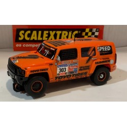 SLOT CAR SCX SCALEXTRIC A10067S300 HUMMER H3 SUV -303 TT R.GORDON-K.WATCH