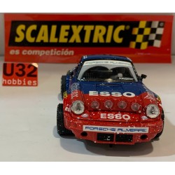 SLOT CAR SCX SCALEXTRIC ALTAYA PORSCHE 911 CARRERA RS -8 ESSO J.L.THERIER-M.VIAL