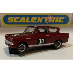 SLOT CAR SCX SUPERSLOT H4546 FORD ANGLIA 105E -30 BROADSPEED SCALEXTRIC UK