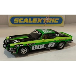 SLOT CAR SCX SUPERSLOT H4358 CHEVROLET CAMARO Z28 -7 SPA 24H.1981 SCALEXTRIC UK