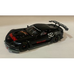 SLOT CAR SCALEAUTO SC-6349R CALLAWAY C7R FULL CARBON PRESENTATION