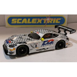 SLOT CAR SCX SUPERSLOT H4496 MERCEDES -AMG -8 RAM RACING D2 SCALEXTRIC UK