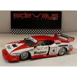 SLOT CAR RACER SIDEWAYS SW84 BMW M1 TURBO Gr.5 -40 WAGNER MOTORSPORT 69 ADAC