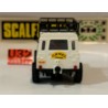 SLOT CAR SCX SCALEXTRIC EXIN STS 2205 LAND ROVER -5 TT 4x4 CAMEL BLANCO