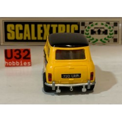 SLOT CAR SCX SCALEXTRIC EXIN C-45 MINI COOPER -12 MOVI COOPER AMARILLO