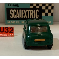 SLOT CAR SCX SCALEXTRIC C-76 MINI COOPER-6  VERDE TRACCION DELANTERA