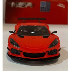 SLOT CAR NSR 0396 CORVETTE C8.R TEST CAR RED