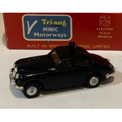 SLOT CAR TRIANG MINIC MOTORWAYS M1552 JAGUAR 3.4 POLICE