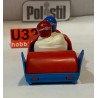 SLOT CAR POLISTIL POLICAR DROMOCAR N736 DN BOBSLEIGH EQUIPAGGIO ITALIANO