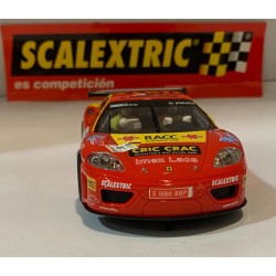 SLOT CAR SCX SCALEXTRIC  FERRARI MODENA GTC  -203 CARGLAS BEST OF BELRON LTD.ED.