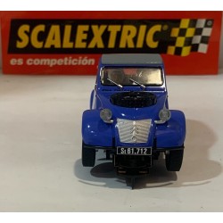 SLOT CAR SCX SCALEXTRIC 6488 CITROEN 2 CV SAHARA CLUB GRAZ