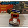 SLOT CAR POLISTIL A615 CAMION TRUCK B  TRAILER ROJO