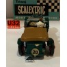 SLOT CAR SCX SCALEXTRIC C-64 BENTLEY 4.5L -20 VERDE VINTAGE FRANCES