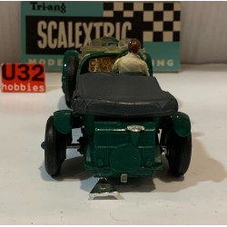 SLOT CAR SCX SCALEXTRIC C-64 BENTLEY 4.5L -8 VERDE  VINTAGE