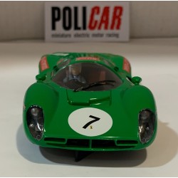 SLOT CAR POLICAR CAR06E FERRARI 412P -7 9H.KYALAMI 1967 D.PIPER-R.ATTWOOD