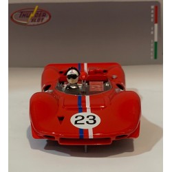 SLOT CAR THUNDERSLOT CA00601S/W FERRARI 350 -23 CAN-AM RIVERSIDE 1967 CHRIS AMON