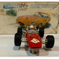 SLOT CAR TRIANG SCALEXTRIC SUPER 124 24C/501 FERRARI F1  -18 ACE SERIES