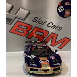 SLOT CAR BRM-151 1/24 McLAREN F1 GTR -25 24H LE MANS 1995 TEAM GULF O.JONES