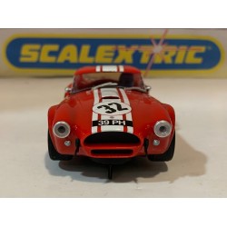 SLOT CAR SCX SUPERSLOT H4528 SHELBY COBRA 289 39PH -32 ROJO SCALEXTRIC UK