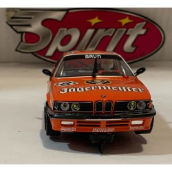 SLOT CAR SPIRIT 0801701 BMW 635 CSI -36 500Km MONZA 1984 JAGERMEISTER W.BRUN