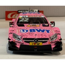 SLOT CAR CARRERA EXCLUSIV 23918 MERCEDES-AMG C 63 -22 DTM BWT L.AUER DIGITAL1/24