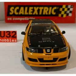 SLOT CAR SCX SCALEXTRIC 6169 SEAT LEON SCALEXTRIC CLUB 2005 LIMITED.EDITION