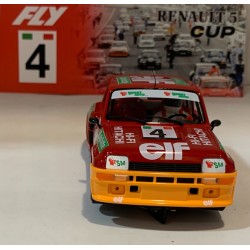 SLOT CAR FLY A2070 RENAULT 5 TURBO -2 EUROPEAN CUP 1982 MOMO M.SIGALA