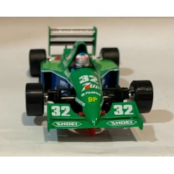 SLOT CAR SCALEAUTO SC-6340 JORDAN FORD 191 -32 F1  1991 SEVEN UP  M.SCHUMACHER