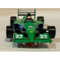 SLOT CAR SCALEAUTO SC-6339 JORDAN FORD 191 -33 F1  1991 SEVEN UP  A.DE CESARIS