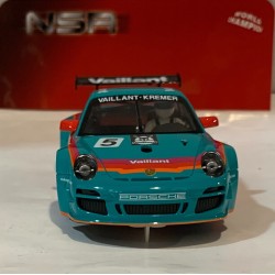 SLOT CAR NSR 0281 PORSCHE 997 RSR -5 VAILLANT LIMITED EDITION