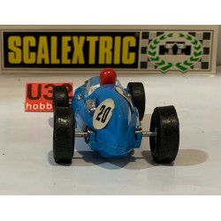 SLOT CAR SCX SCALEXTRIC EXIN CF 1 COOPER  -20 F1 GUIA FIJA AZUL CELESTE