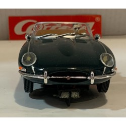 SLOT CAR CARRERA EXCLUSIV 20485 JAGUAR E-TYPE '61 DESCAPOTABLE VERDE 1/24