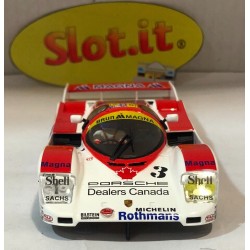 SLOT CAR SLOT.IT CA34D PORSCHE 962C 85 -3 LE MANS 1987 S.GOODYEAR-B.ADAM-SPENARD