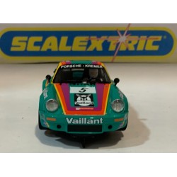 SLOT CAR SCX SUPERSLOT H4439 PORSCHE 911 3.0 -5 VAILLANT SCALEXTRIC UK