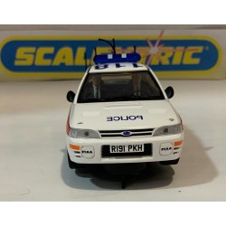 SLOT CAR SCX SUPERSLOT H4429 SUBARU IMPREZA WRX POLICE EDITION  SCALEXTRIC UK