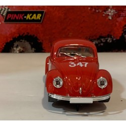 SLOT CAR PINK KAR CV042 VW VOLKSWAGEN BEETLE -347 MILLE MIGLIA 1955