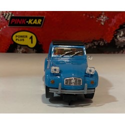 SLOT CAR PINK KAR CV051 CITROEN 2 CV 1974 AZUL