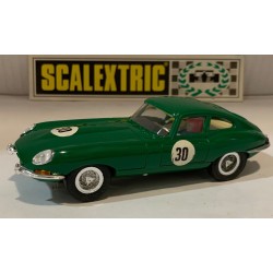 SLOT CAR SCX SCALEXTRIC EXIN C-34 JAGUAR E G.T. RACE TUNED VERDE