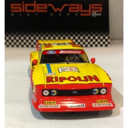 SLOT CAR RACER SIDEWAYS HC09 FORD CAPRI ZAKSPEED Gr.5 -65 T. DE FRANCE RIPOLIN