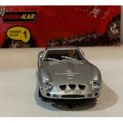 SLOT CAR PINK KAR CV056 FERRARI 250 GTO MATRICULA RARA 1962 PLATA