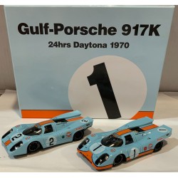 SLOT CAR NSR SET01 PORSCHE 917K GULF 24H.DAYTONA 1970 -2 WINNER P.RODRIGUEZ