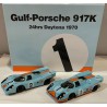 SLOT CAR NSR SET01 PORSCHE 917K GULF 24H.DAYTONA 1970 -2 WINNER P.RODRIGUEZ