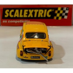 SLOT CAR SCX SCALEXTRIC 6146 SEAT FIAT 600 ABARTH -5 TISSOT