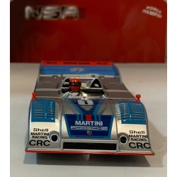 SLOT CAR NSR 0330SW PORSCHE 917/10K -1 MARTINI INTERSERIE WINNER 1974