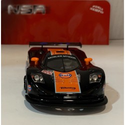 SLOT CAR NSR 0347 MOSLER MT900 EVO3 -500 GULF BLACK LTED.EDITION 500 UNITS.