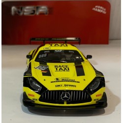 SLOT CAR NSR 0336 MERCEDES - AMG GTR -100 EVO GT CHALLENGE RACETA TAXI FANATEC