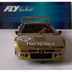 SLOT CAR FLY 88346 BMW M1 -90 24h LE MANS 1983 WARSTEINER BAYERN-PALLAVICINI