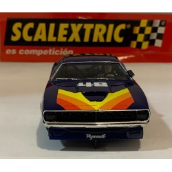 SLOT CAR SCX SCALEXTRIC 6358 PLYMOUTH AAR CUDA -48